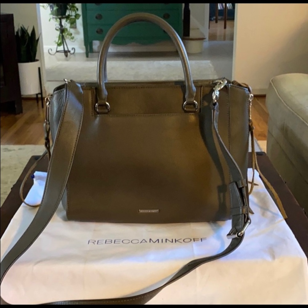 Rebecca Minkoff Green Satchel/Crossbody
